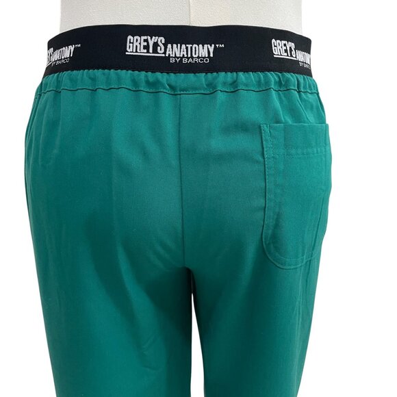 Greys Anatomy Active Scrub Pants XLP Teal Athleisure Work Career Nursing - Picture 9 of 9